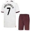 Fotbalový Komplet Manchester City Joao Cancelo 7 Dětské Venkovní 2023-24 Krátký Rukáv (+ trenýrky)
